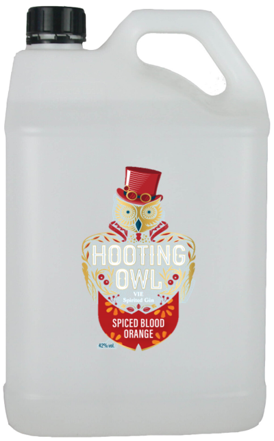 Hooting Owl 'VIE' Spiced Blood Orange Gin 42%